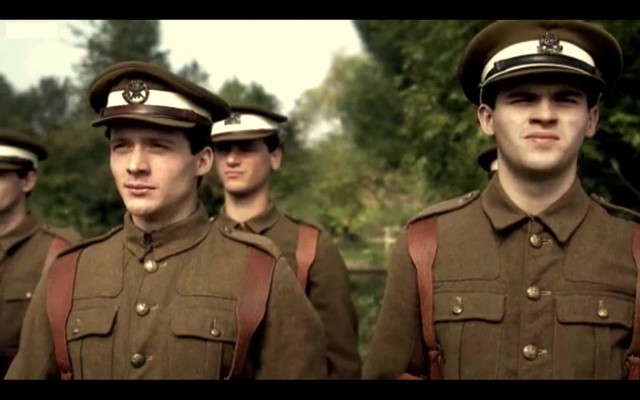 David Oakes in Walter's War for the BBC